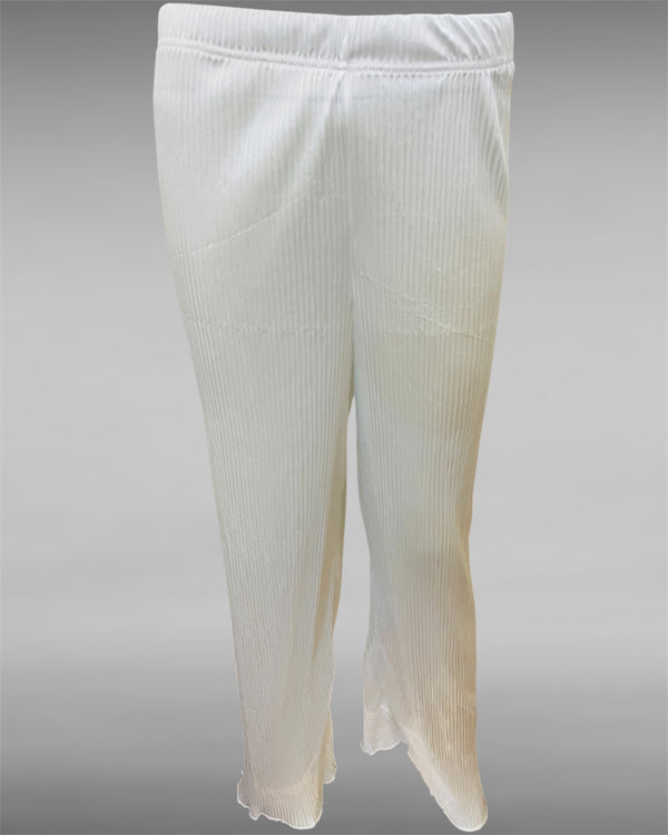 Women's Pleated Straight-Leg Lounge Pants