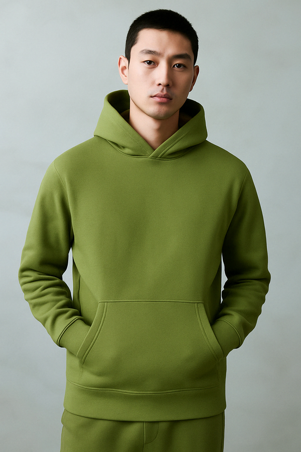 Men’s Plain Fleece hoodie